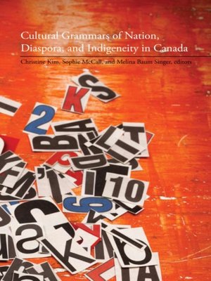 cover image of Cultural Grammars of Nation, Diaspora, and Indigeneity in Canada